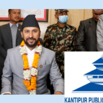 Rabi Lamichhane and Kantipur