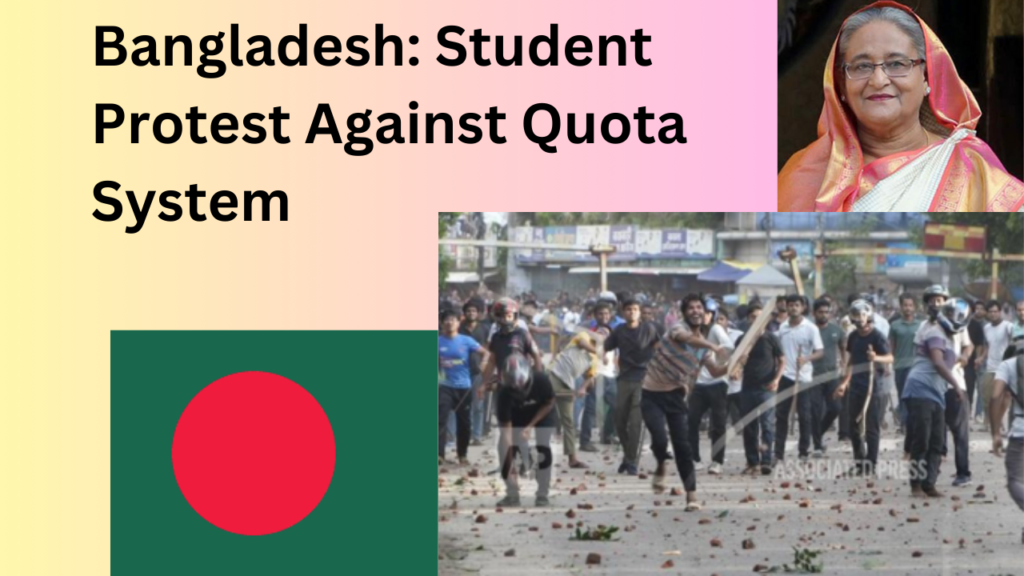Bangladesh: Student Protest Against Quota System