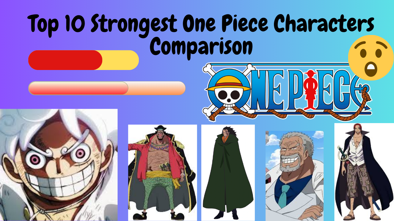 Top 10 Strongest One Piece Characters Comparison