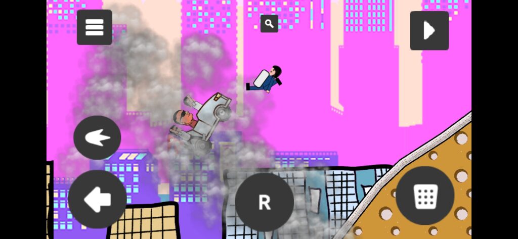 Screen shot of the game