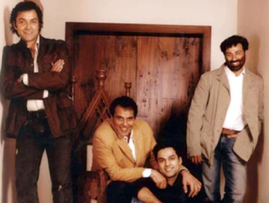 Dharmendra With His Sons